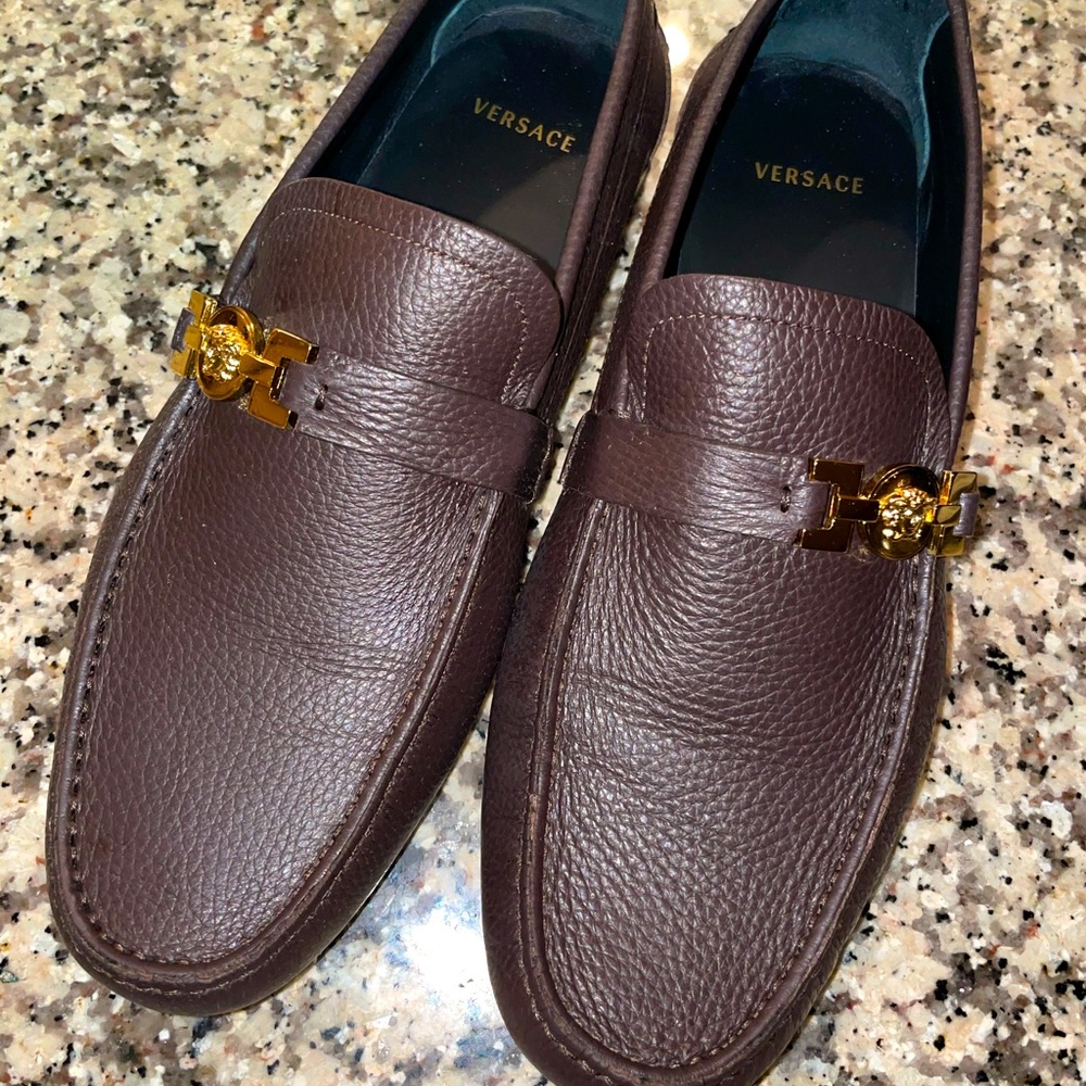 Versace Medusa Loafers Sz 11/44